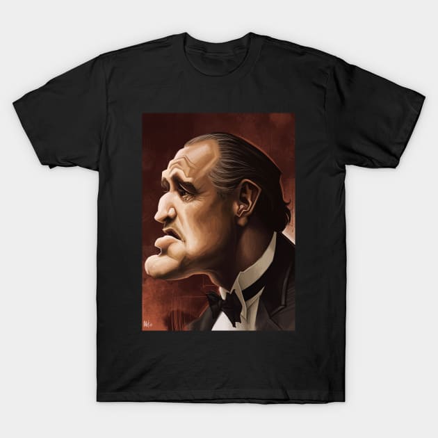 The Godfather T-Shirt by metmangindaan